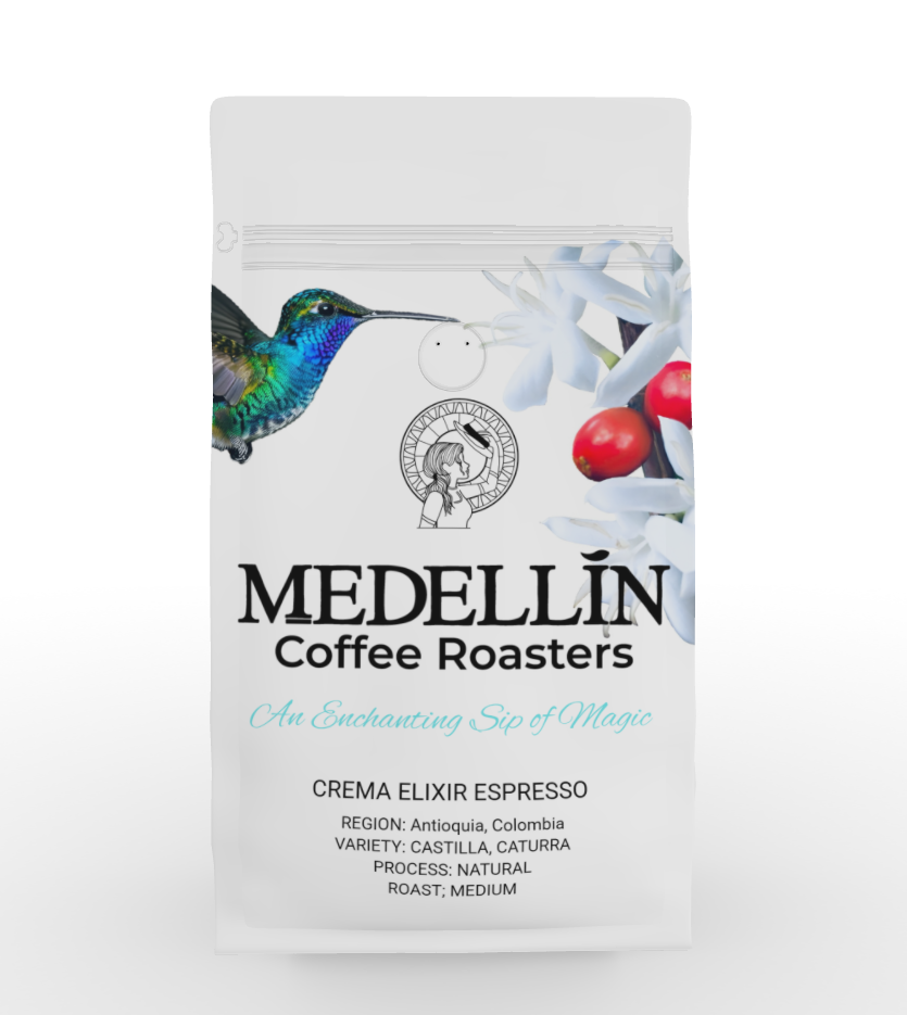 Medellin Coffee Roasters Crema Elixir Espresso
